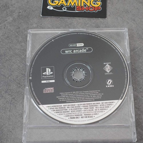 Wrc arcade promo - playstation, 1
